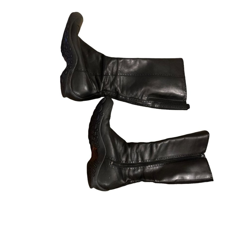 Merrell Plaza Peak Black Leather Knee- High Boots Womens Size 7